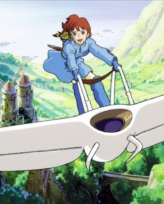 T-shirt Nausicaä De La Vallée Du Vent - Homme - 100% Coton - Tailles S à 5XL - Noir